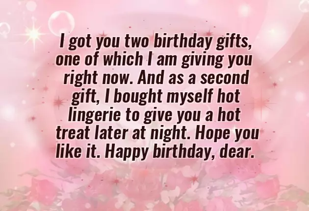 Naughty Happy Birthday Wishes