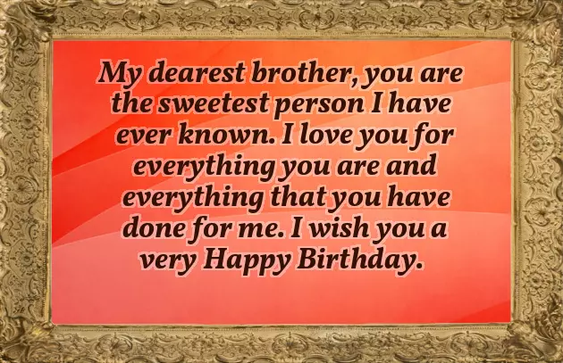 Birthday Wishes For Brother With Blessings