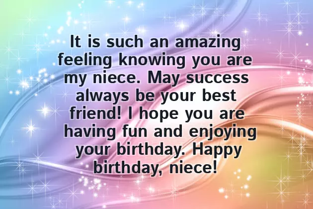 For My Niece Birthday Wishes