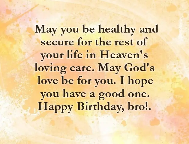 Happy Birthday Wishes To My Brother