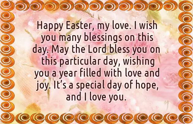 Easter Message For Her