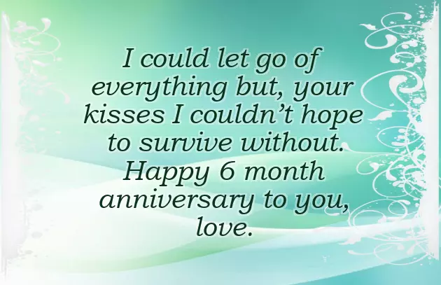 6 Month Anniversary Wishes For Husband 6 Month Anniversary Wishes For Husband