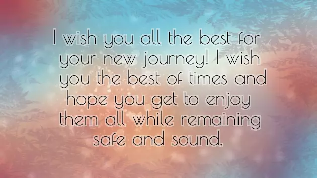 Wish You All The Best For Your New Venture Wish You All The Best For Your New Venture