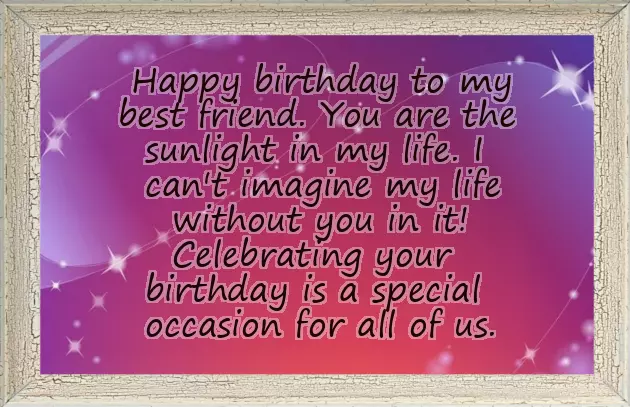 Birthday Wishes To A Special Female Friend