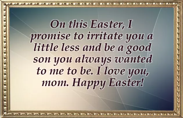 Easter Message To Mother In Law