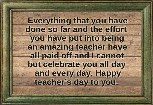 Happy Teachers Day Wishes From Parents