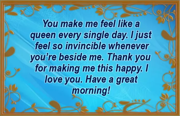 Husband Good Morning Msg