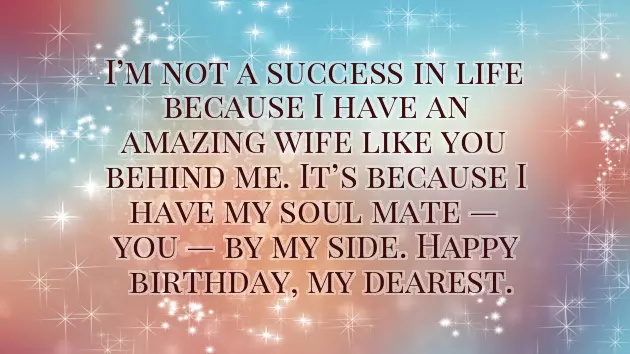 Wife Wishes Happy Birthday