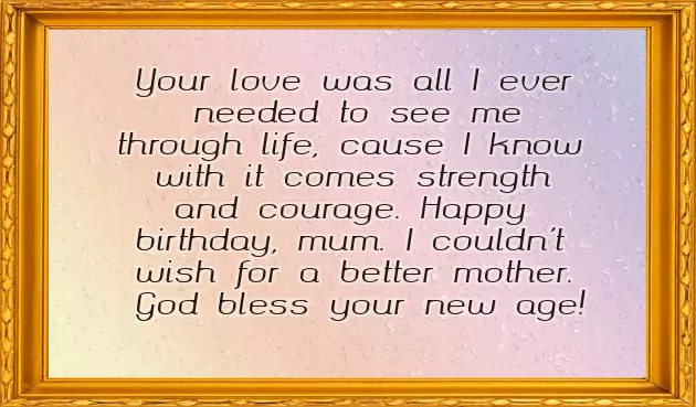 Happy Birthday Mum From Son Happy Birthday Mum From Son