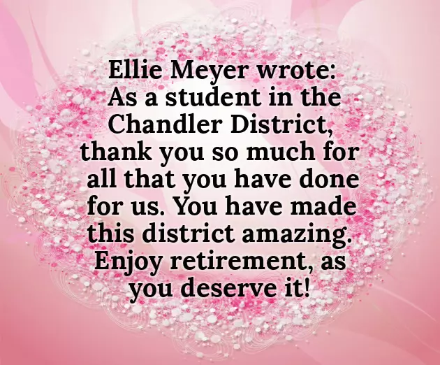 Congratulations Retirement