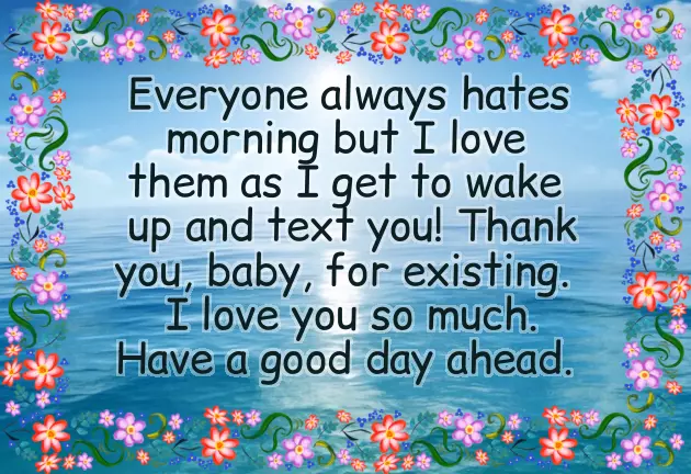 Interesting Good Morning Message