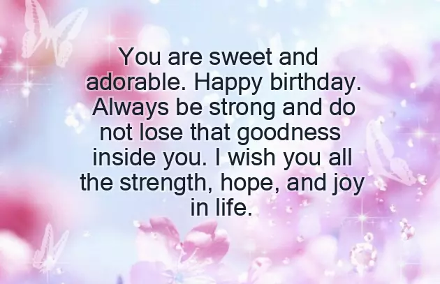 Happy Birthday To My Special Niece