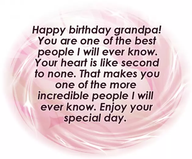 Birthday Greetings For Grandfather