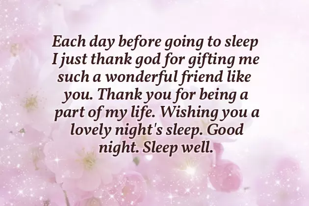 Wish A Friend Good Night Wish A Friend Good Night