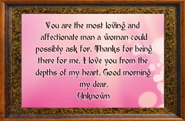 Sweet And Romantic Good Morning Messages For Him