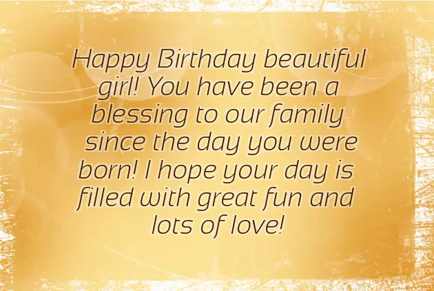 Happy Birthday 4 Year Old Daughter