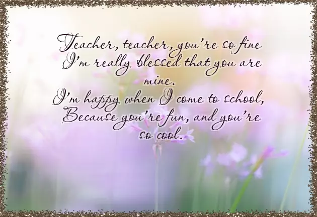 Recitation Poems For Grade 2