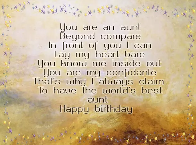 Poem For Birthday Poem For Birthday