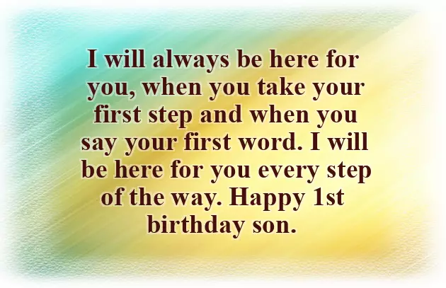 Birthday Wishes For My Son Turning 1