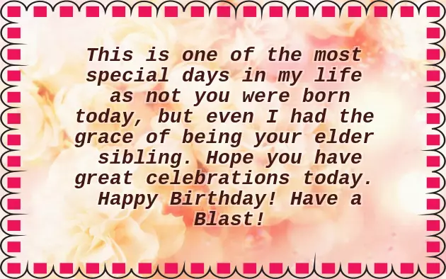 Naughty Birthday Wishes For Sister