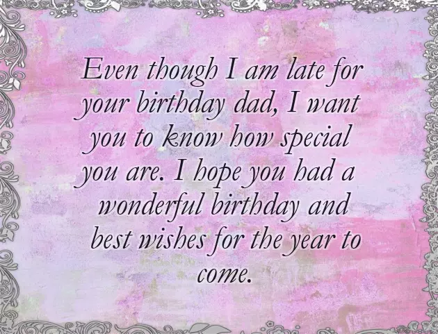 Birthday Wishes For My Daddy