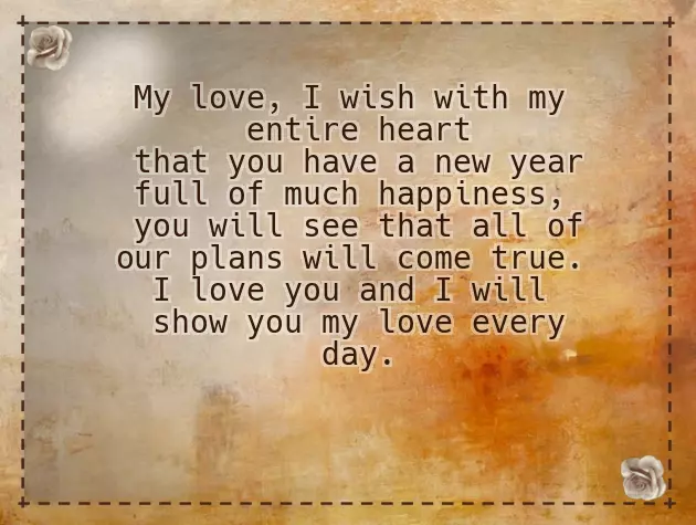 Happy New Year Greetings For Boyfriend Happy New Year Greetings For Boyfriend