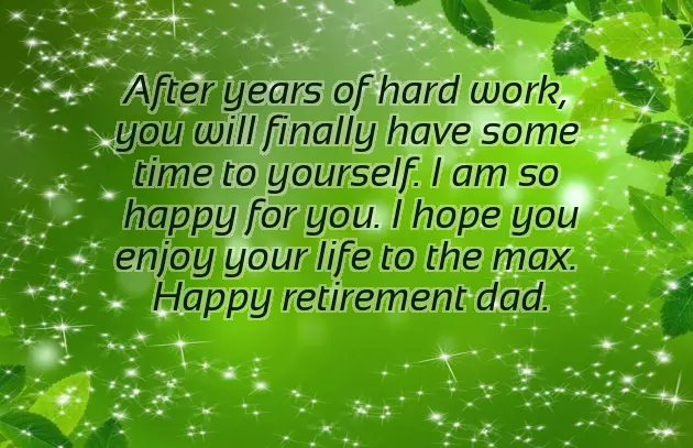 Retirement Message For Friend