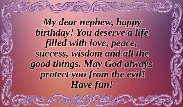 5Th Birthday Wishes For Nephew From Aunt