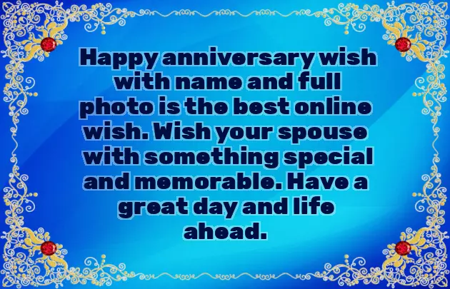 Anniversary Wishes With Name Edit Anniversary Wishes With Name Edit