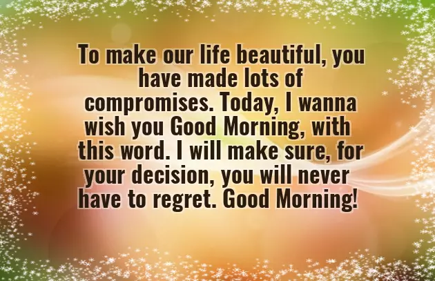 Heart Touching Morning Message For Her