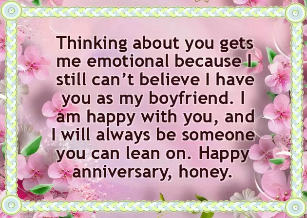 Monthsary Wishes For Boyfriend