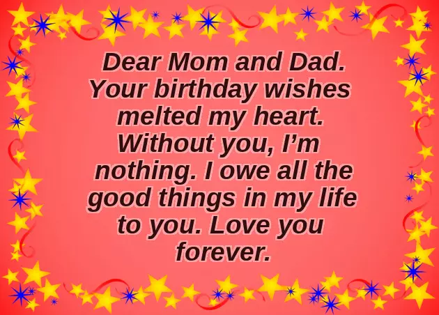 Thank You For The Warm Greetings On My Birthday