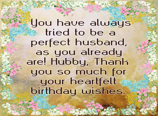 Happy Birthday Quotes For Husband English