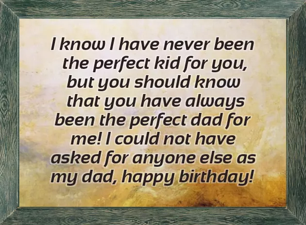 Happy Birthday Daddy I Love You