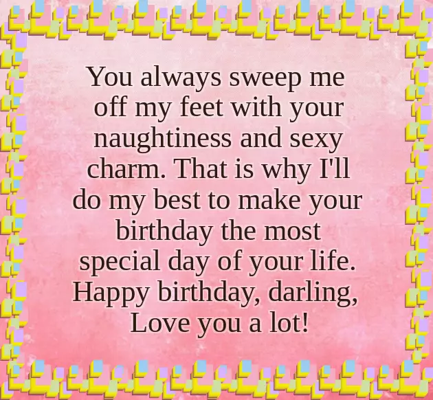 Happy Birthday To Lovely Husband