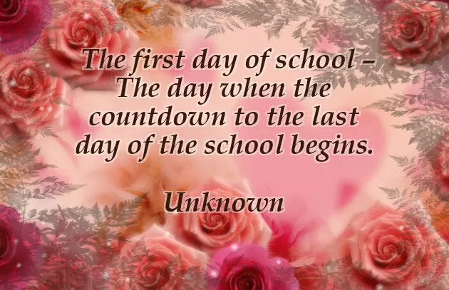 Best Wishes For New School Opening