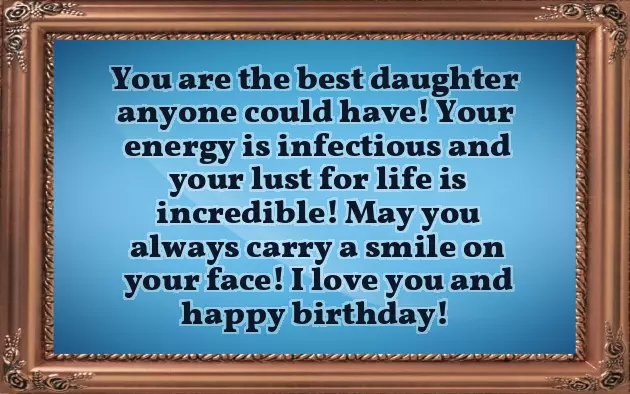 Happy Birthday To Your Beautiful Daughter