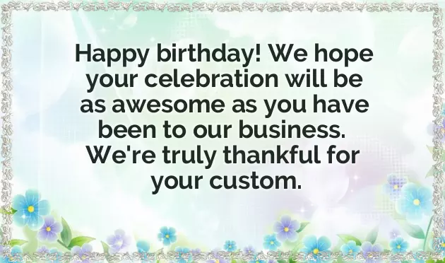 Birthday Text For Boss