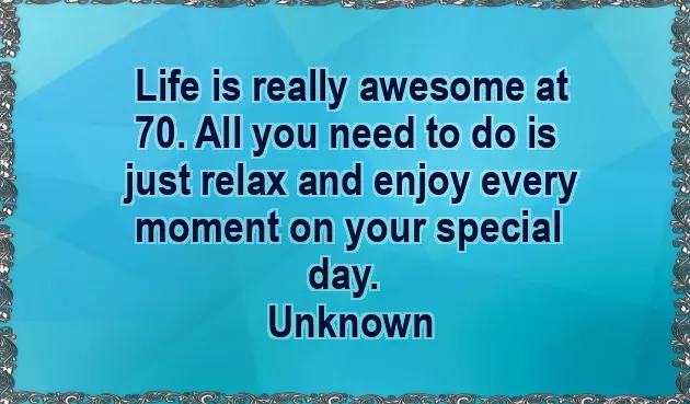 70Th Bday Wishes
