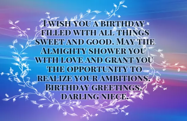 Birthday Blessings For My Niece Birthday Blessings For My Niece
