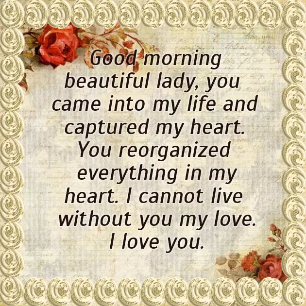 Girlfriend Morning Wishes