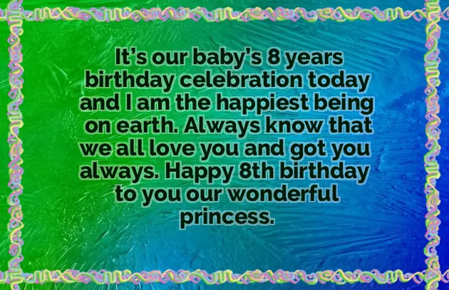 Birthday Wishes For 8 Year Old Son Birthday Wishes For 8 Year Old Son