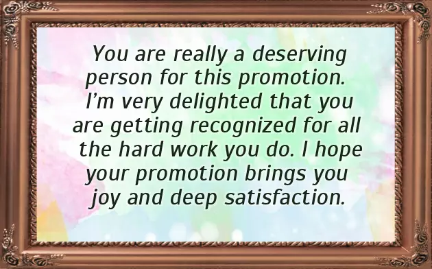 Congratulations Message For Seniors Promotion Congratulations Message For Seniors Promotion