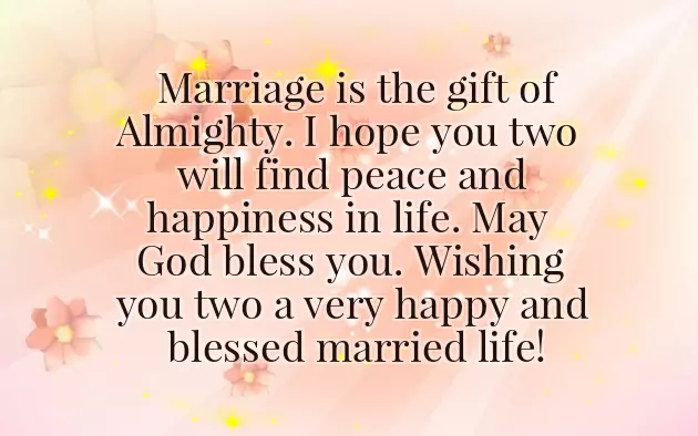 Message Marriage Congratulations
