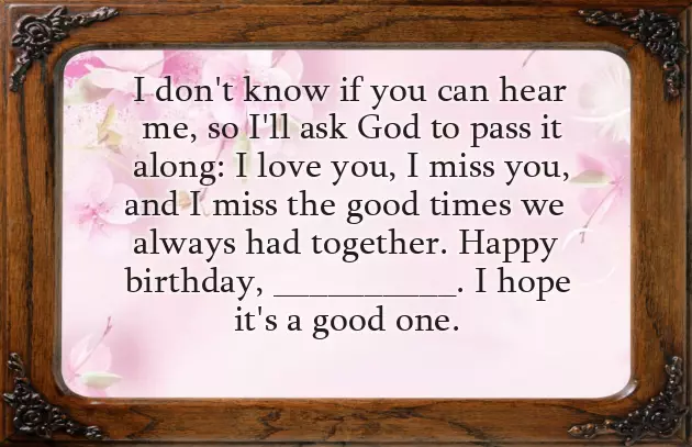 Happy Heavenly Birthday Grandma