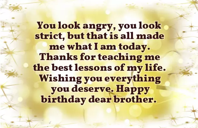 Wishes For A Brother On His Birthday