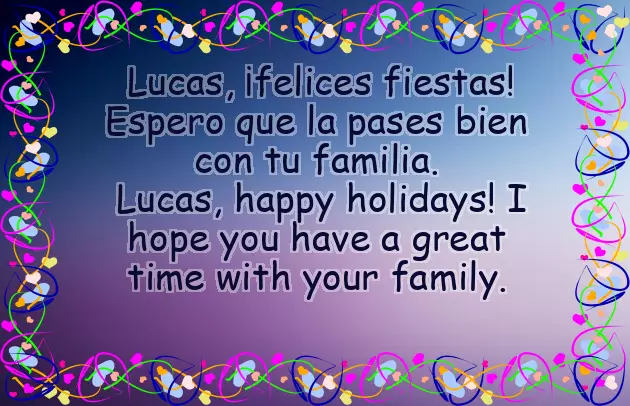 Happy Christmas Family