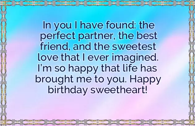 Birthday Wish For Lovely Wife