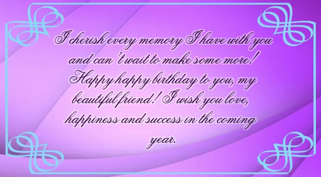 Wishing A Happy Birthday