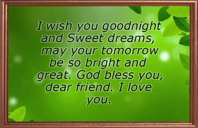 Good Night Blessed Dreams